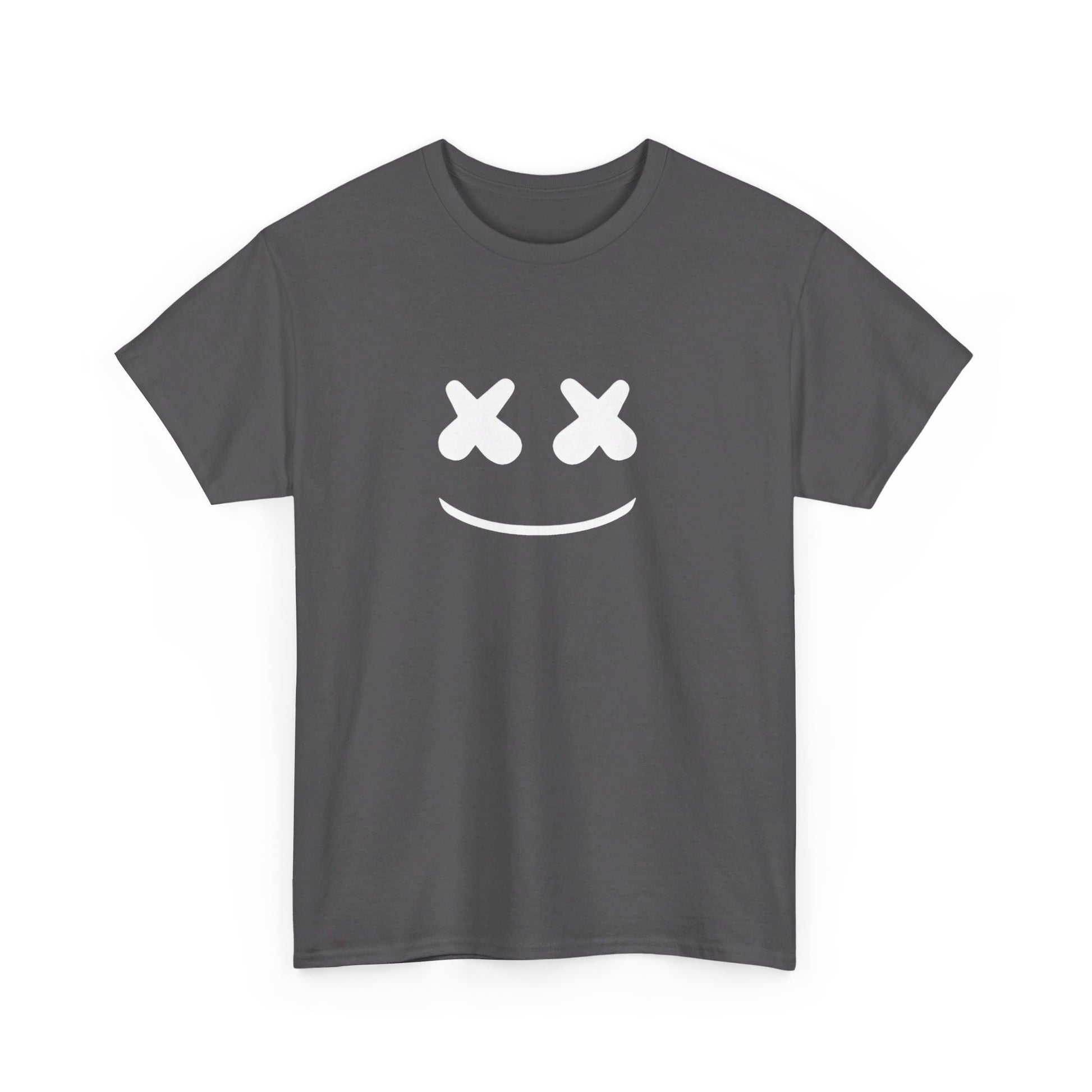 Smile Cotton Tee Shirt - BENJAMINS Charcoal / S