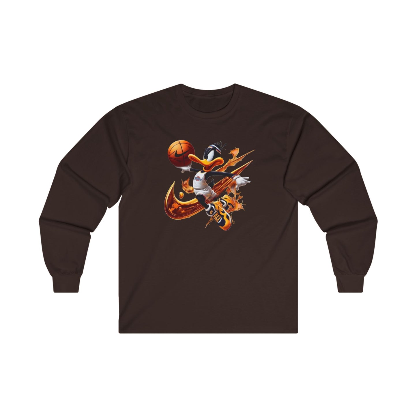 Long Sleeve T Shirt - BENJAMINS S / Dark Chocolate