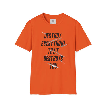 Destroy Everything That Destroy You Custom T-Shirt - BENJAMINS Orange / S