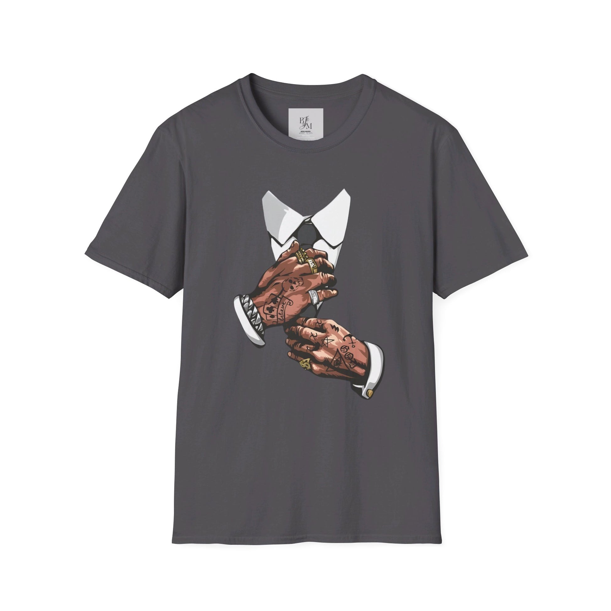 Custom Professional T-Shirt - BENJAMINS Charcoal / S