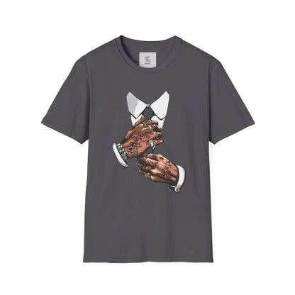 Custom Professional T-Shirt - BENJAMINS Charcoal / S