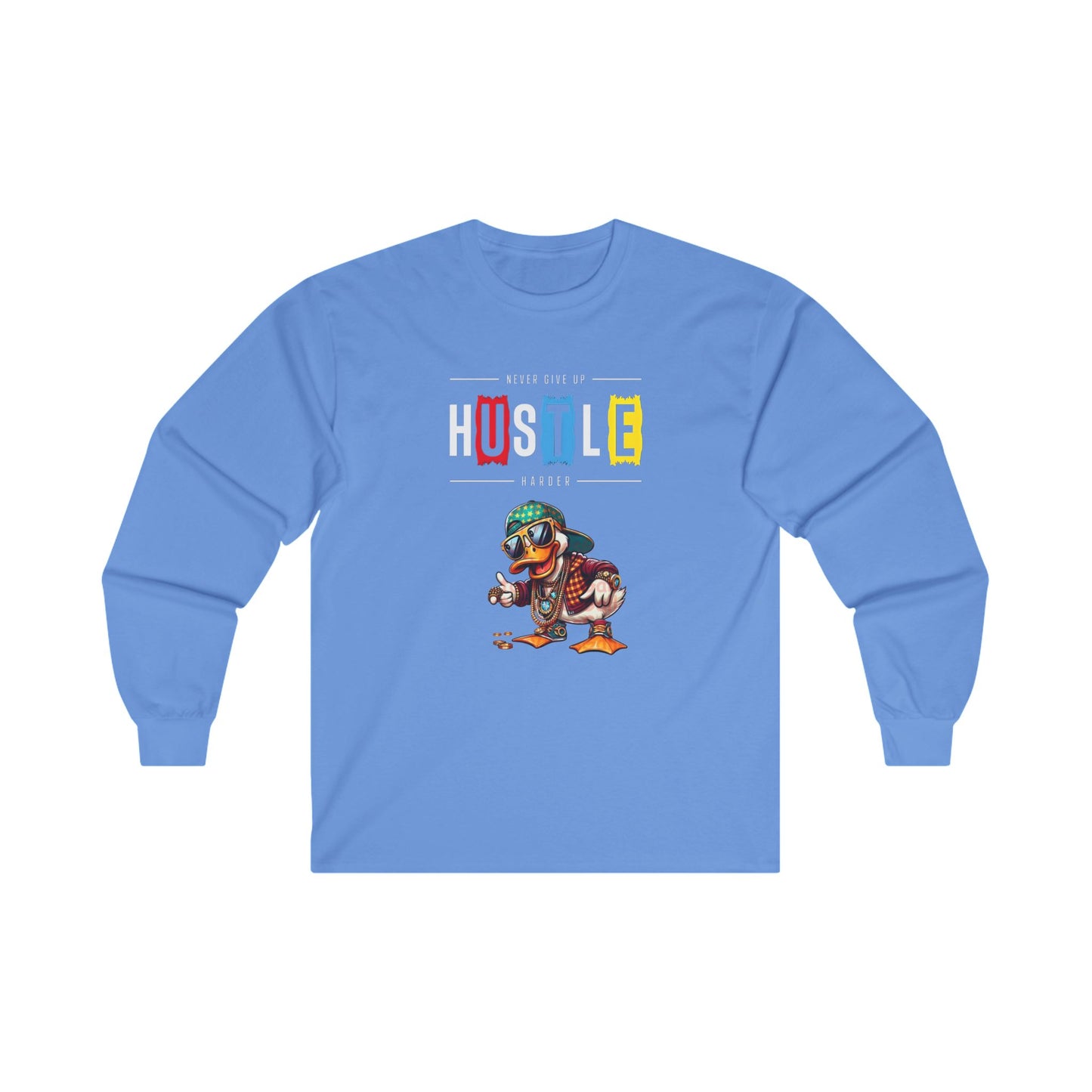 Long Sleeve T Shirt - BENJAMINS S / Carolina Blue