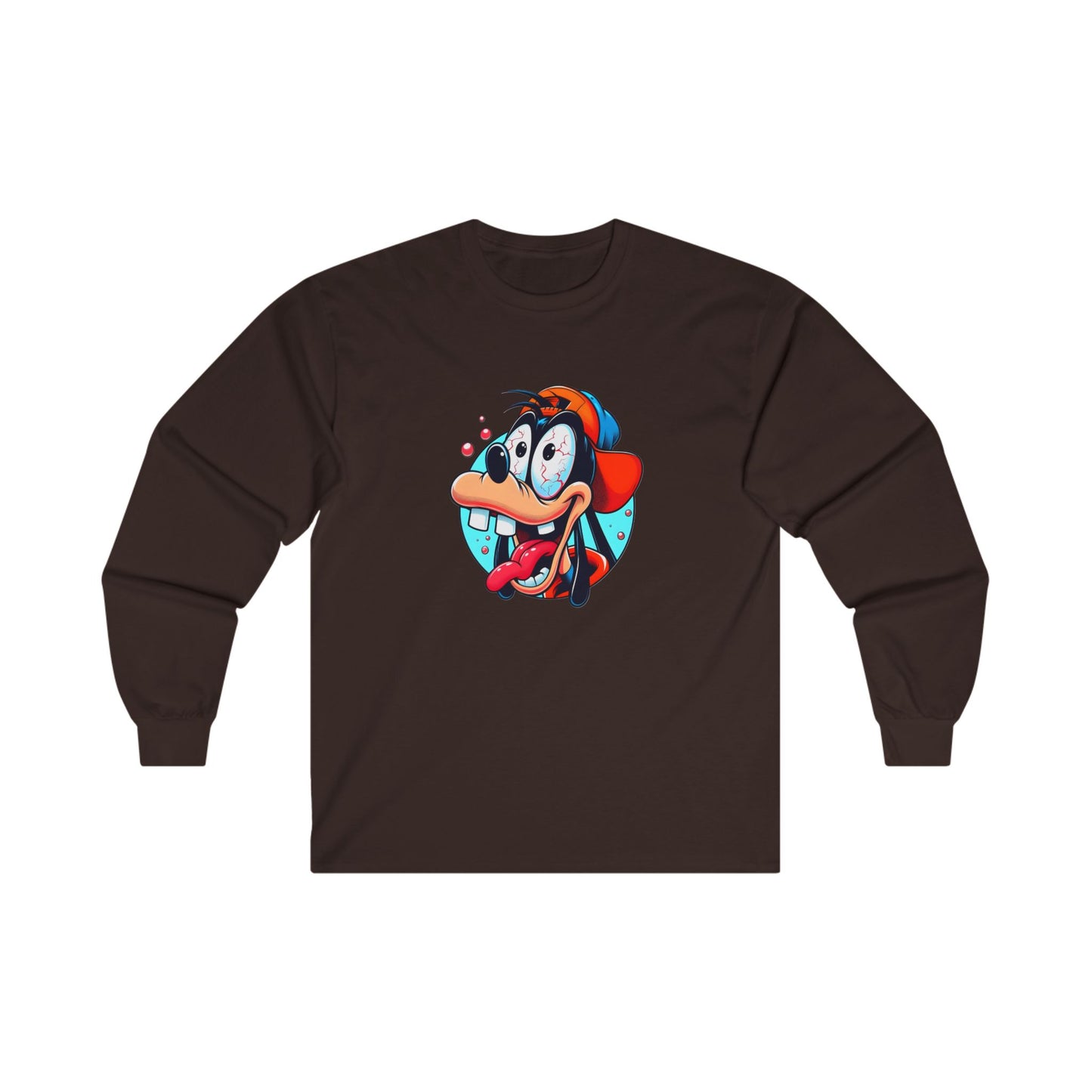 Long Sleeve T Shirt - BENJAMINS M / Dark Chocolate