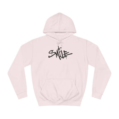 Smile Custom Hoodie - BENJAMINS Baby Pink / XS