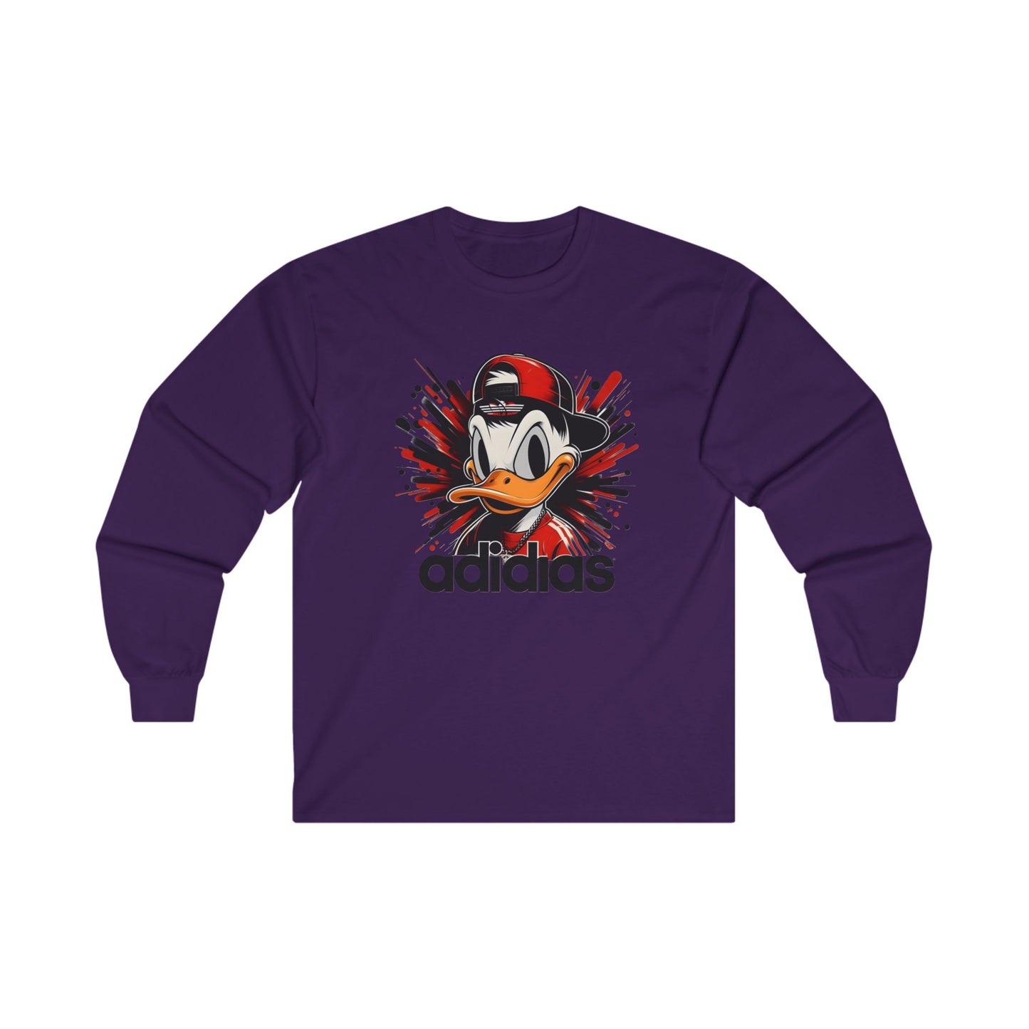 Long Sleeve T Shirt - BENJAMINS S / Purple