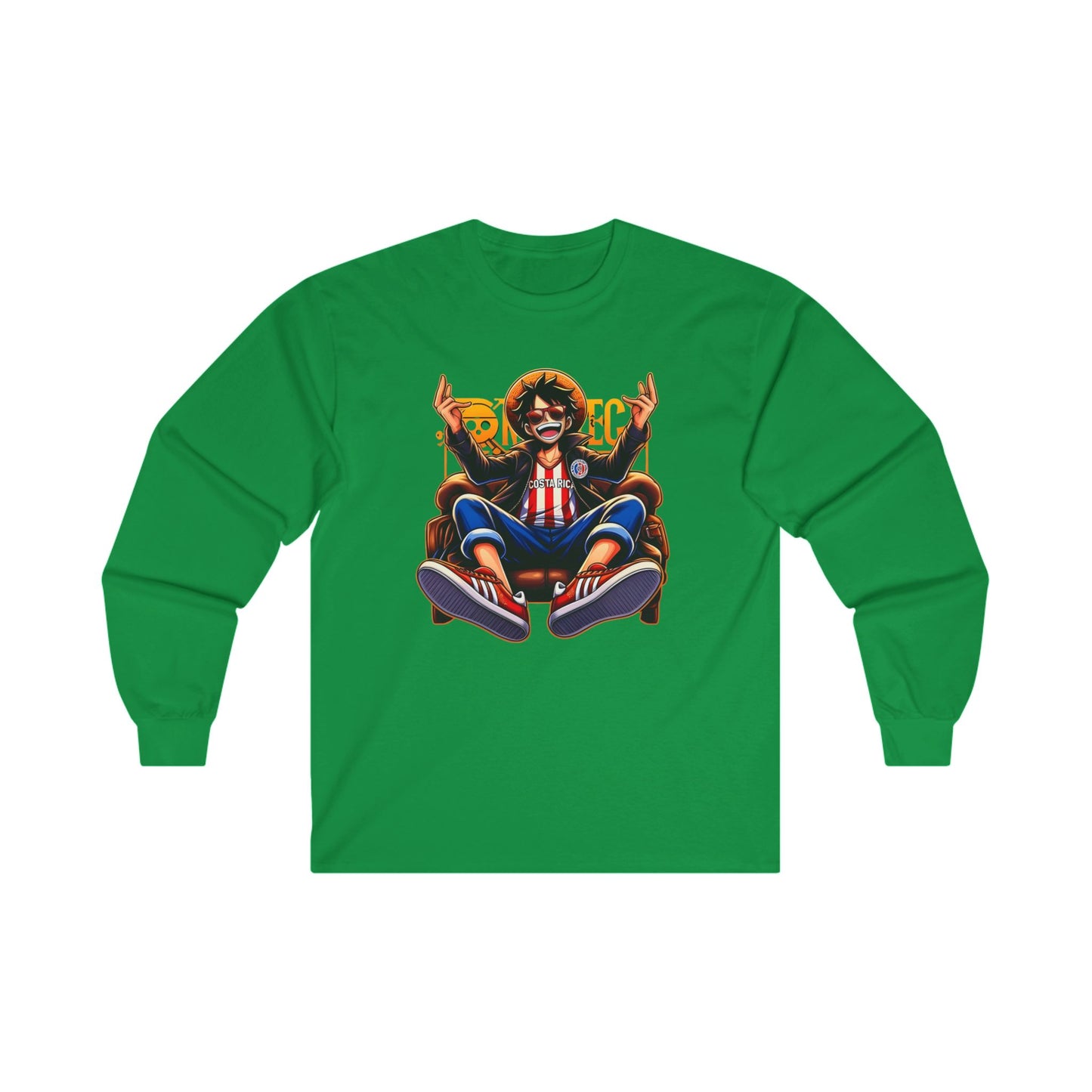 One oiece Long Sleeve T Shirt - BENJAMINS S / Irish Green