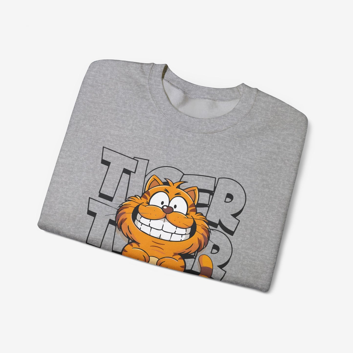 Tiger Cartoon Sweatshirt