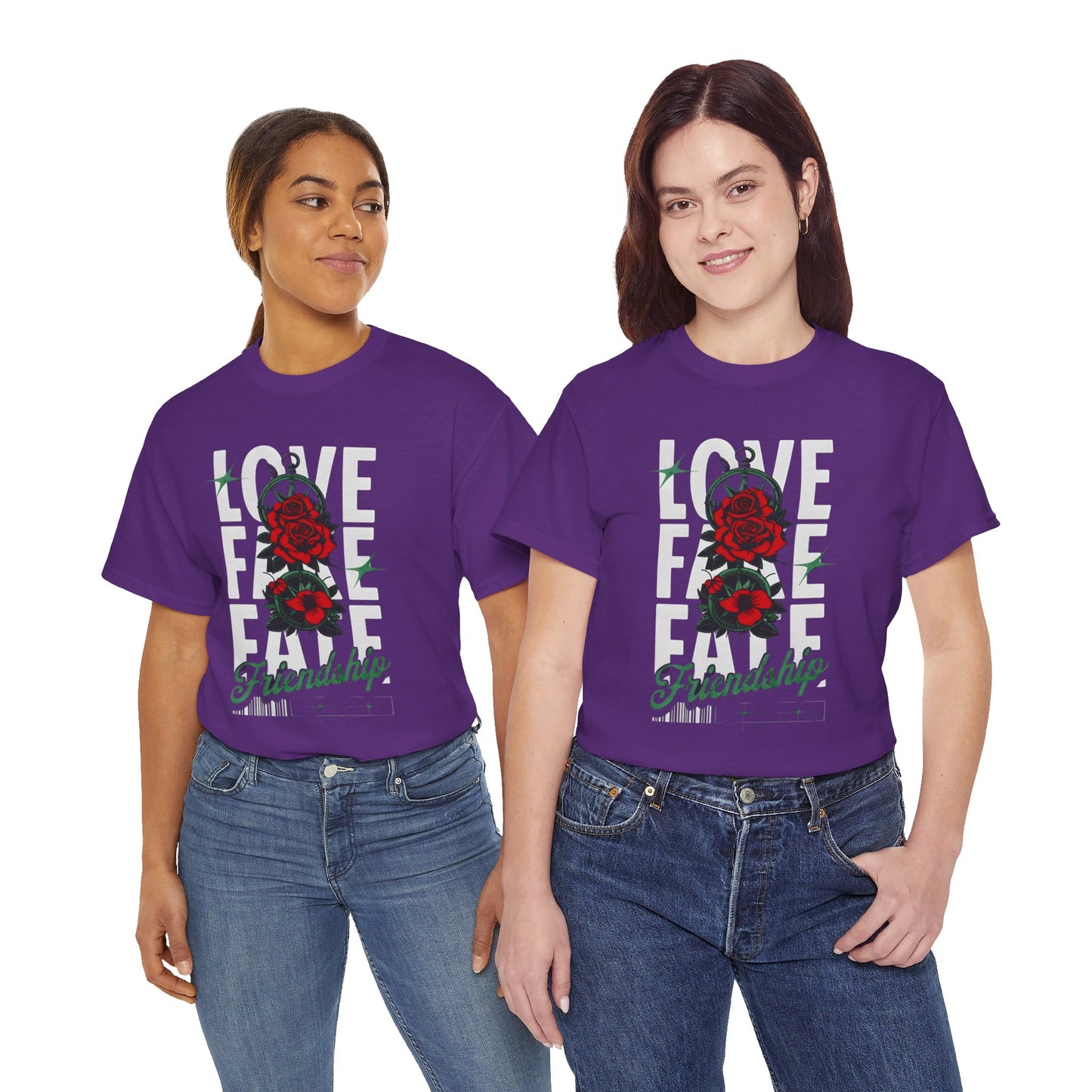 LOVE Cotton Custom T-Shirt - BENJAMINS