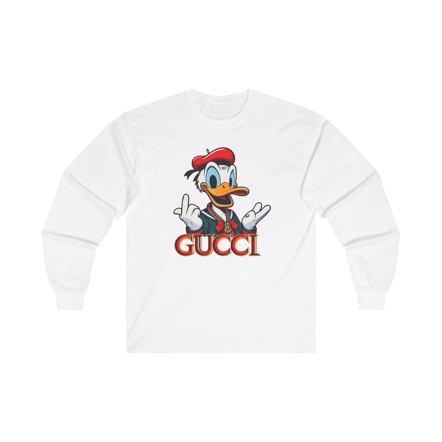 Long Sleeve T Shirt - BENJAMINS S / White