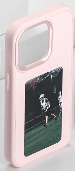 E-ink Screen Smart Phone Case - BENJAMINS Official Pink / IPhone12