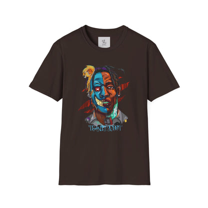 Custom Graphic Tshirt - BENJAMINS Dark Chocolate / S