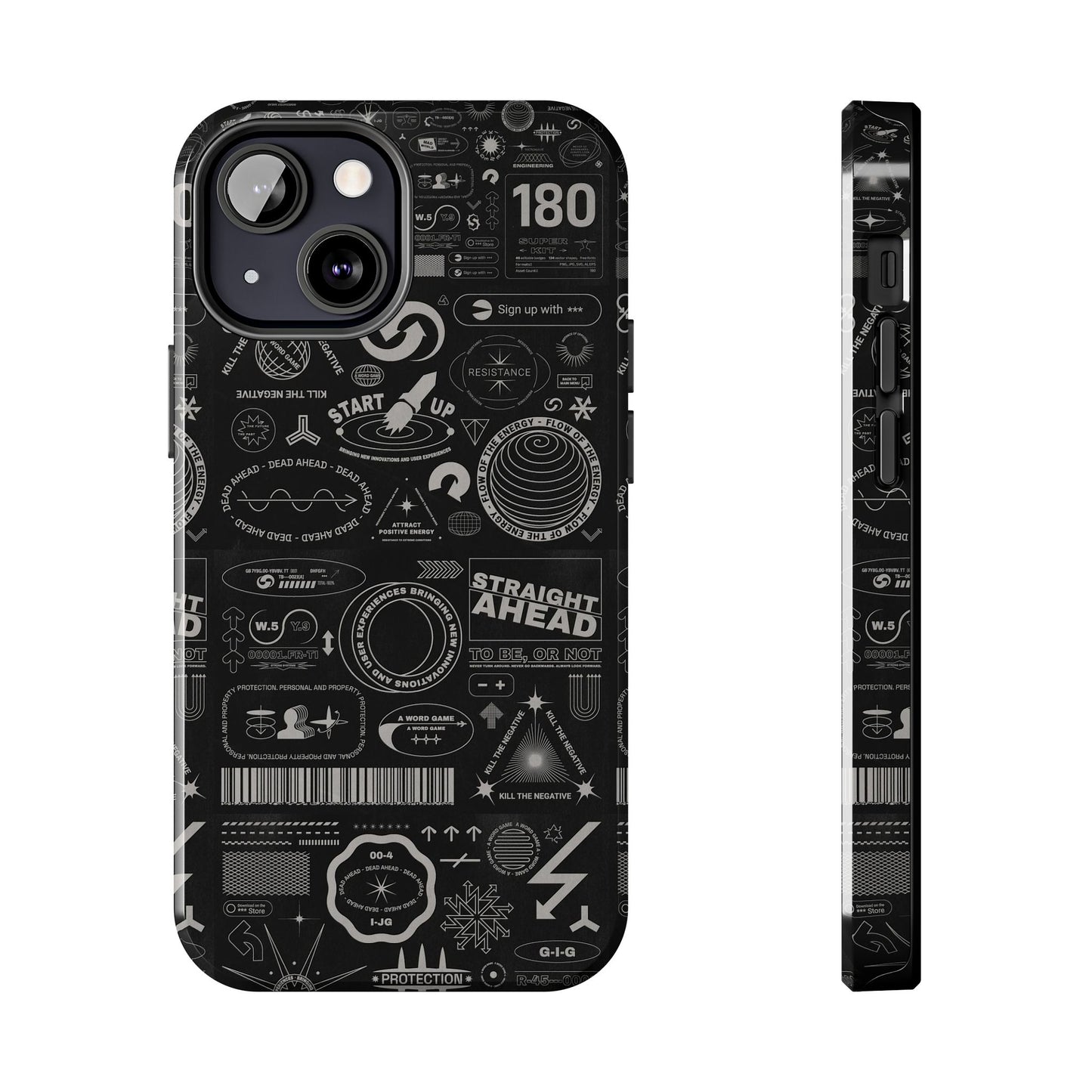 Graphics Text Phone case - BENJAMINS