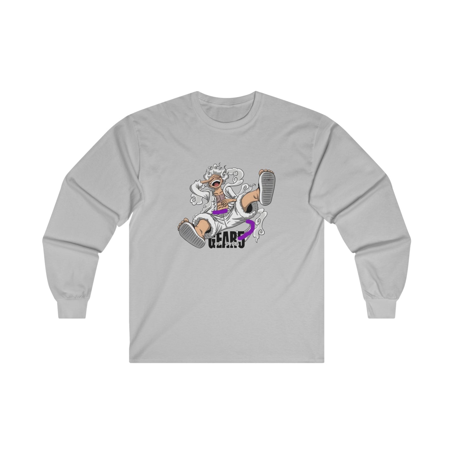 GEAR 5 LUFFY Long Sleeve Tee - BENJAMINS S / Sport Grey