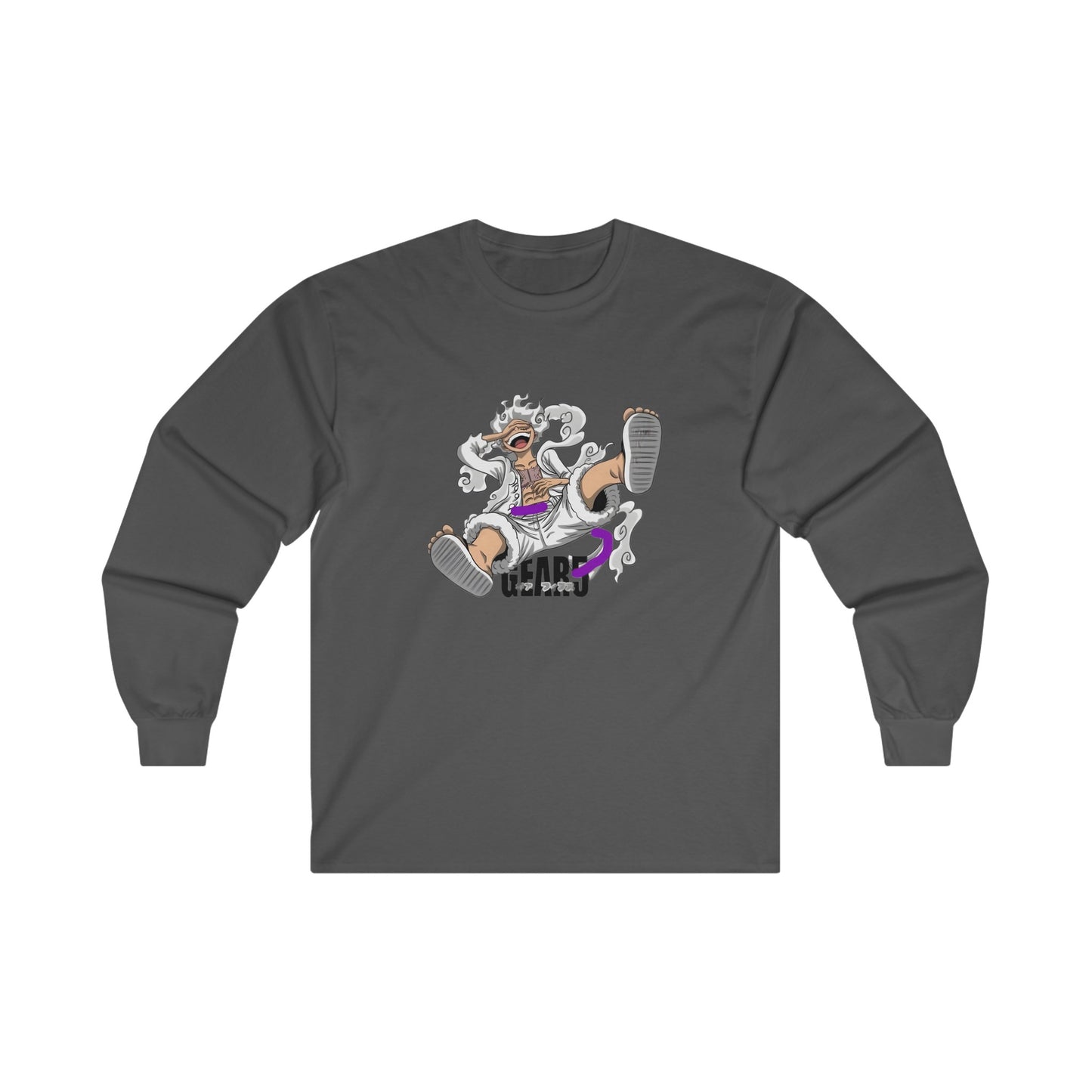 GEAR 5 LUFFY Long Sleeve Tee - BENJAMINS S / Dark Heather