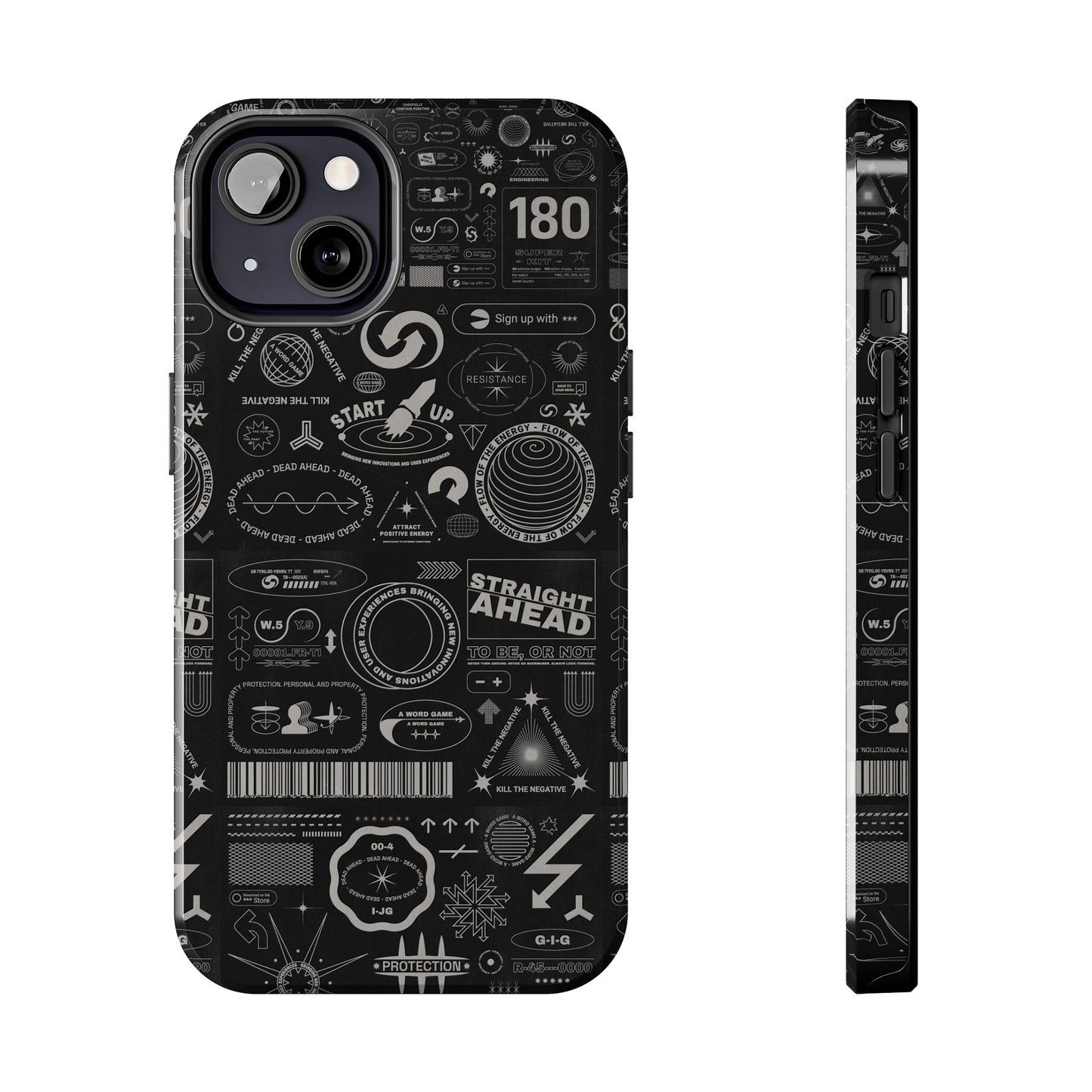 Graphics Text Phone case - BENJAMINS