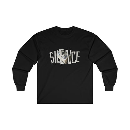 SILENCE Long Sleeve Tee - BENJAMINS S / Black