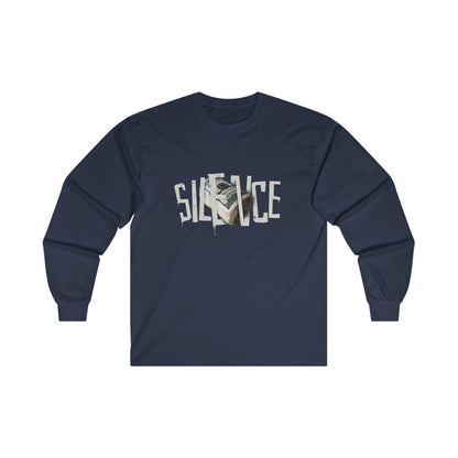 SILENCE Long Sleeve Tee - BENJAMINS S / Navy