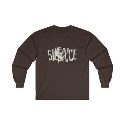 SILENCE Long Sleeve Tee - BENJAMINS M / Dark Chocolate