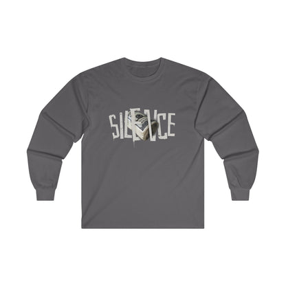 SILENCE Long Sleeve Tee - BENJAMINS S / Charcoal