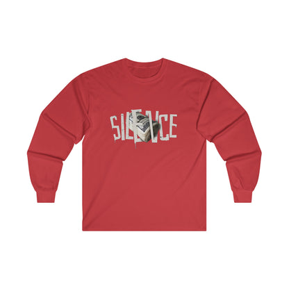 SILENCE Long Sleeve Tee - BENJAMINS S / Red