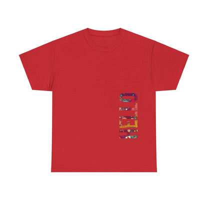 Hello Cotton Custom Tshirt - BENJAMINS Red / S