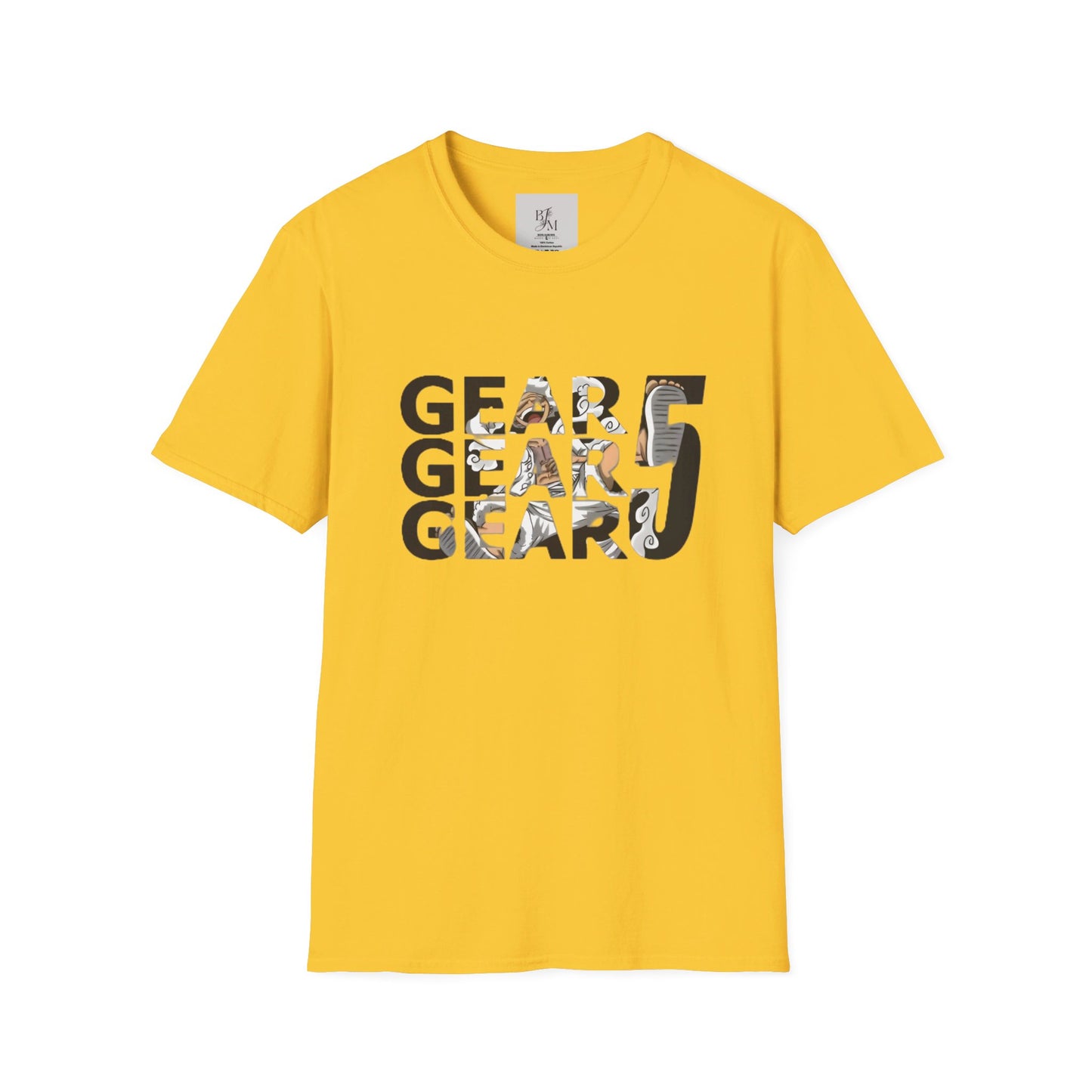 Gear 5 Luffy Custom Tshirt - BENJAMINS Daisy / S