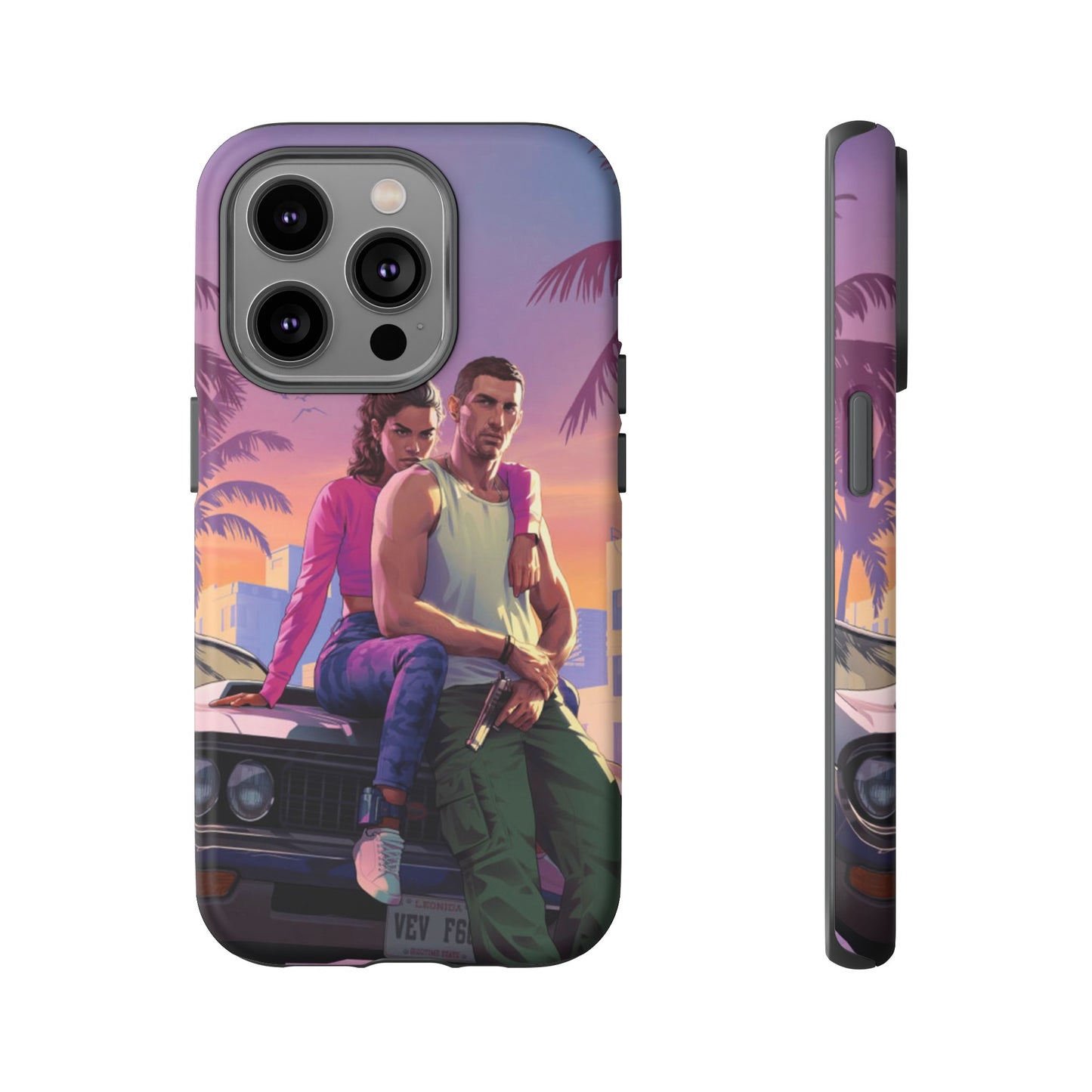 GTA 6 Phone Cover - BENJAMINS iPhone 14 Pro / Matte