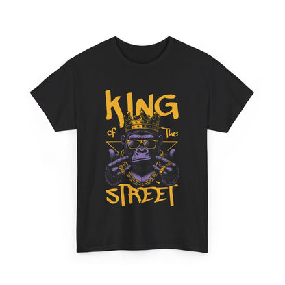 KING STREET Cotton Custom T-shirt - BENJAMINS Black / S