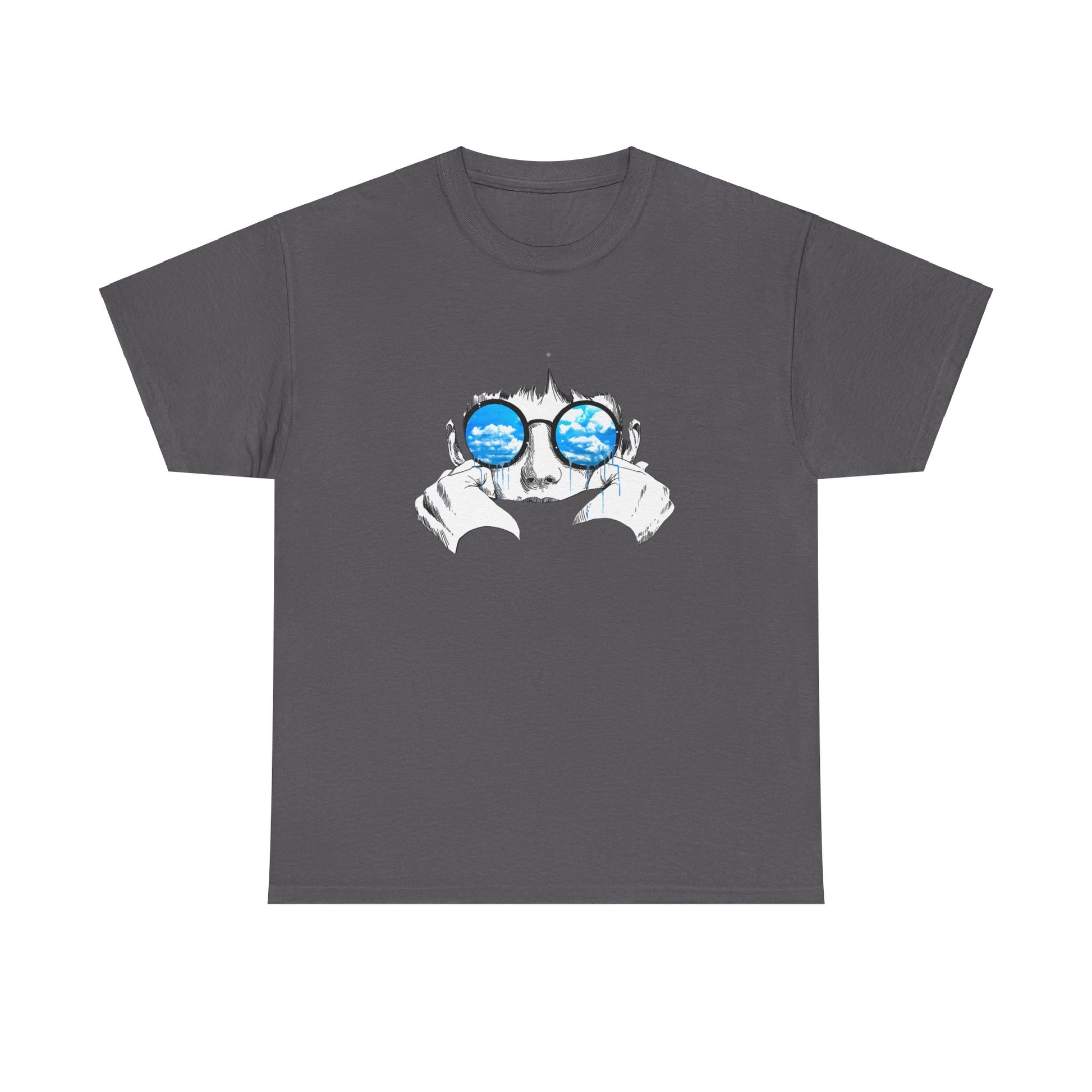 Beyond the eyes Cotton Tee Shirt - BENJAMINS Charcoal / S