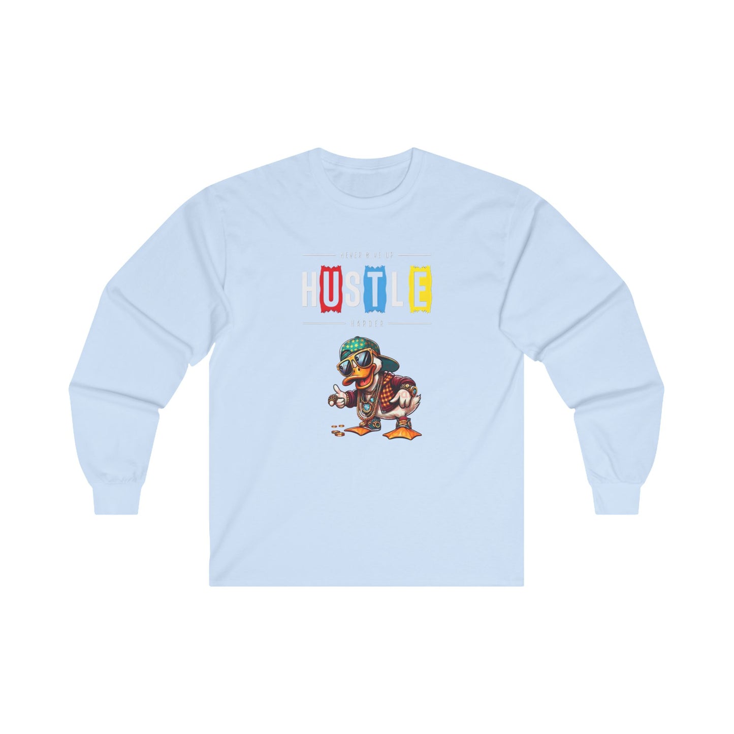 Long Sleeve T Shirt - BENJAMINS S / Light Blue