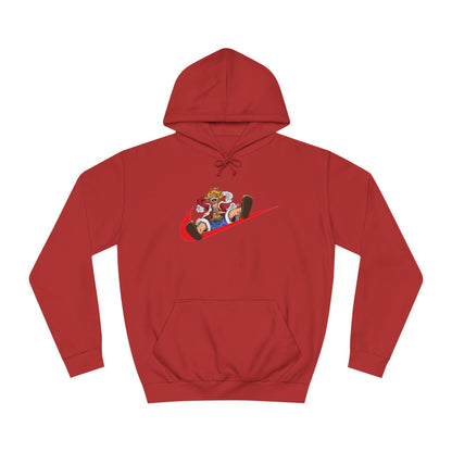 Custom Hoodie luffy nike edition - BENJAMINS Fire Red / XS