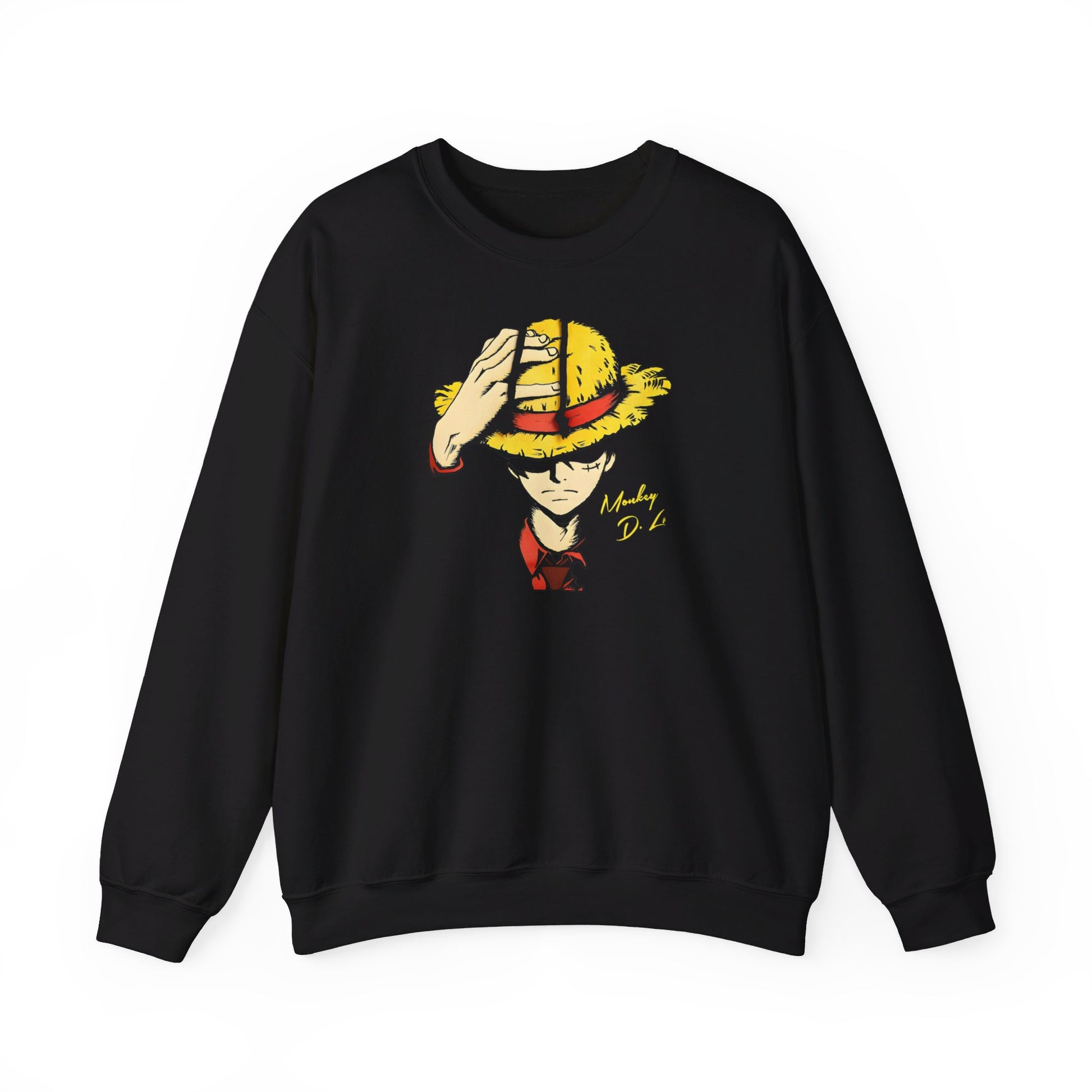 LUFFY Crewneck Sweatshirt - BENJAMINS S / Black