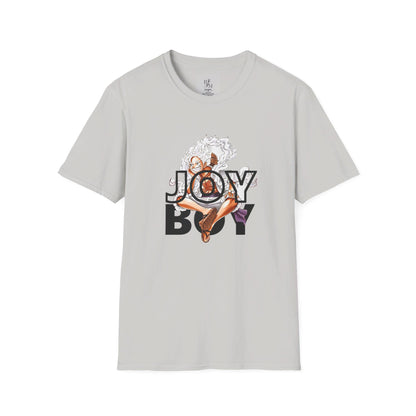 Luffy Boy Custom Tshirt - BENJAMINS Ice Grey / S