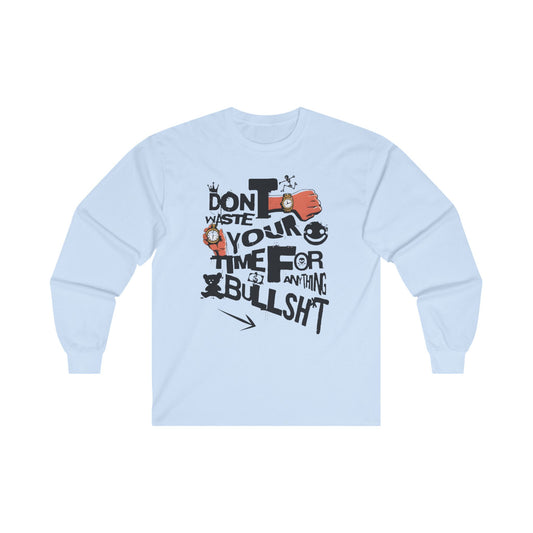 Long Sleeve T Shirt - BENJAMINS S / Light Blue