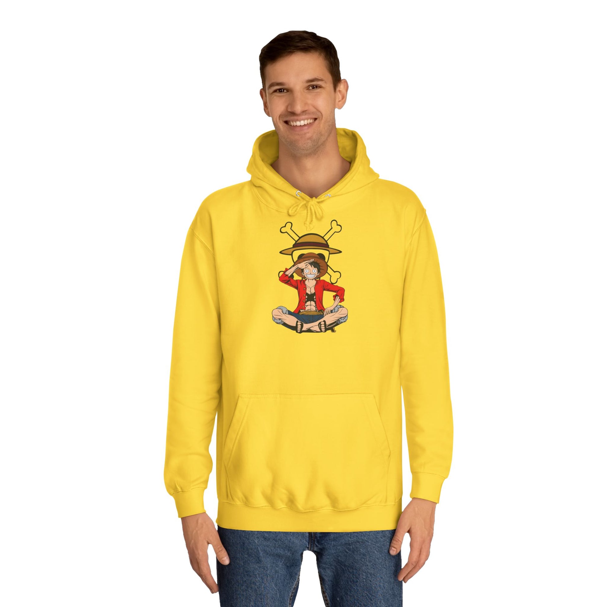 Luffy Custom Hoodie - BENJAMINS