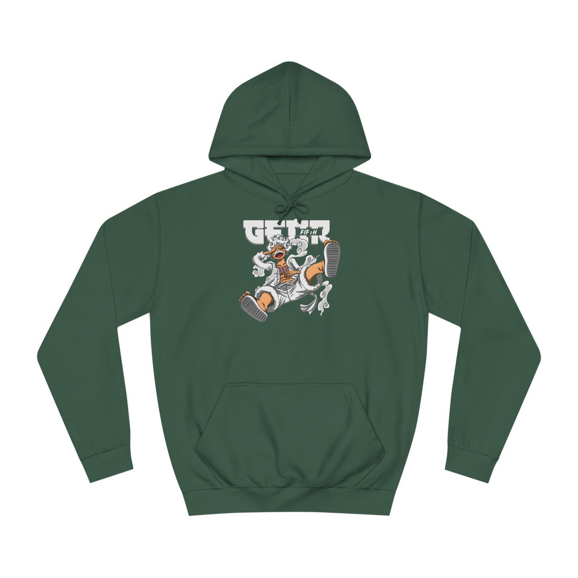 Custom Gear 5 luffy hoodie - BENJAMINS Bottle Green / XS