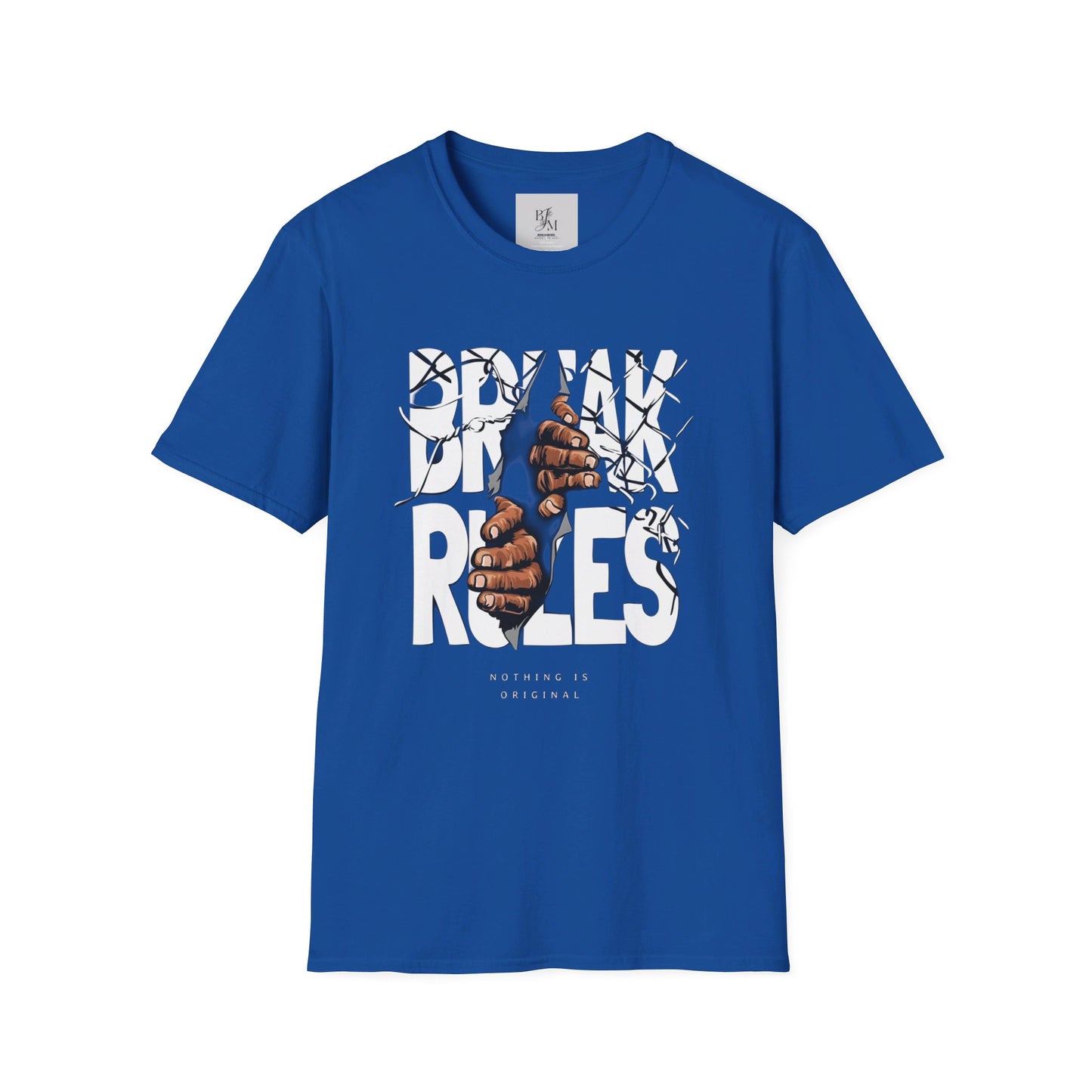 Break Rules Custom T-Shirt - BENJAMINS Royal / S