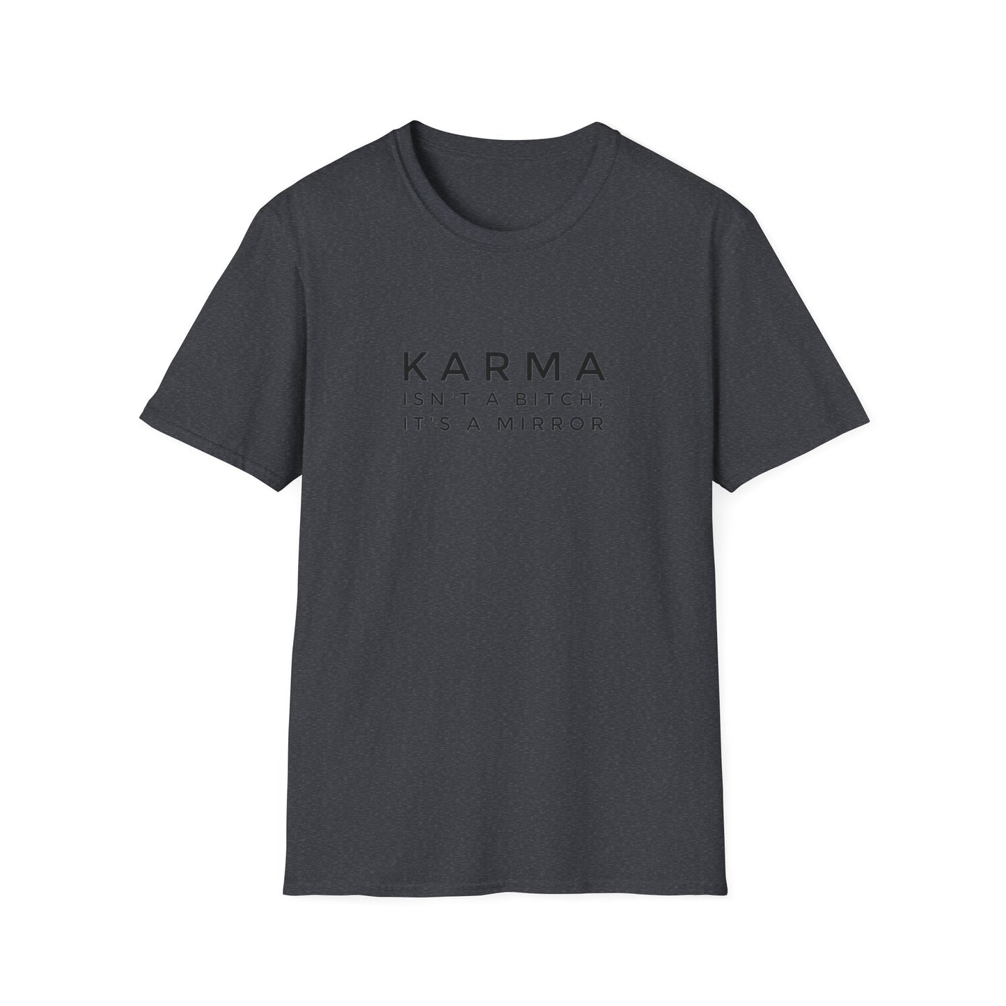 KARMA Custom T-Shirt - BENJAMINS Dark Heather Grey / S