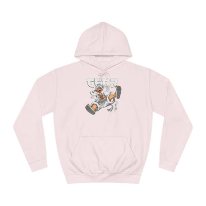 Custom Gear 5 luffy hoodie - BENJAMINS Baby Pink / XS