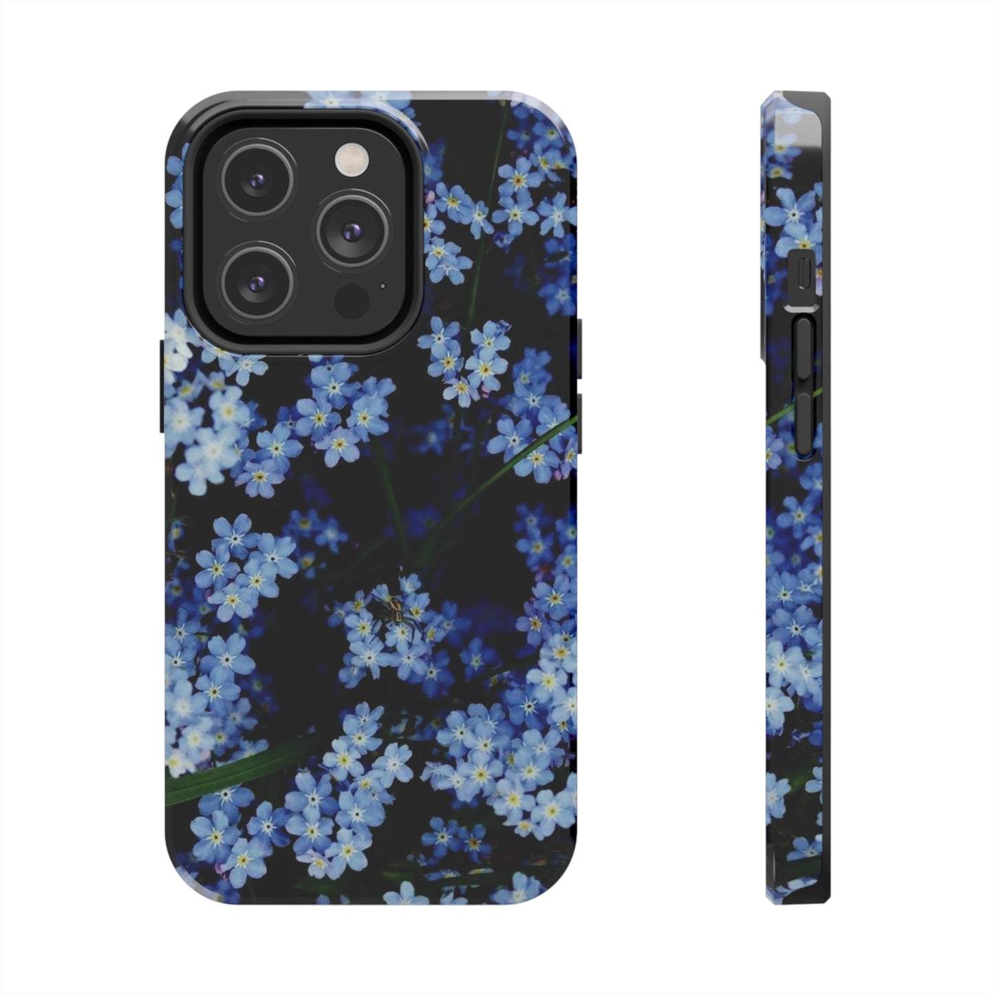 Blue Flower Custom Cover - BENJAMINS iPhone 14 Pro