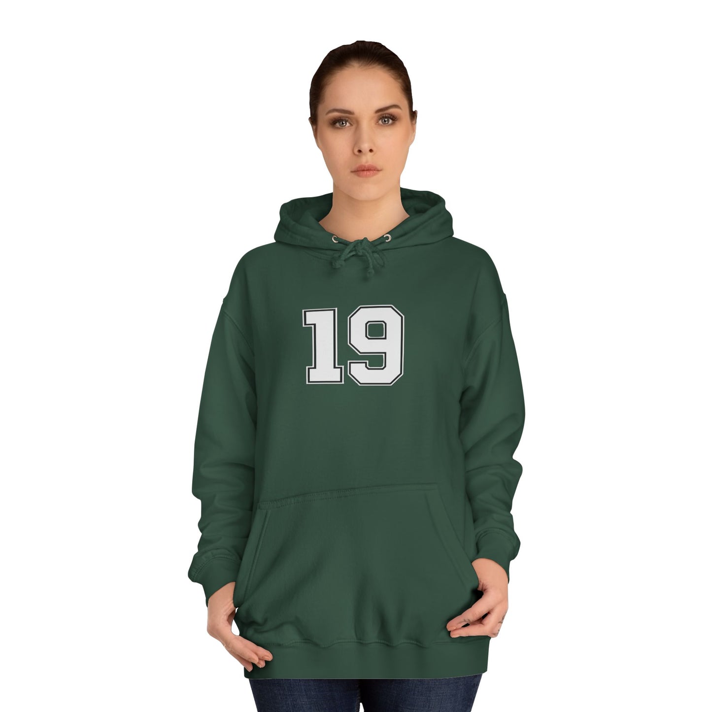 Custom Hoodie - BENJAMINS Bottle Green / XS