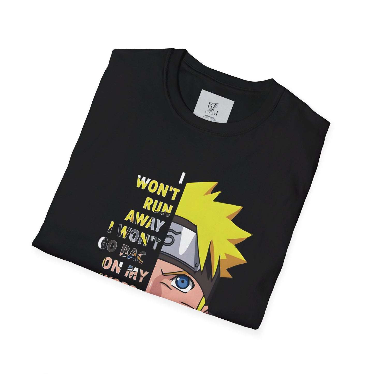 NARUTO Custom Tshirt - BENJAMINS Black / S