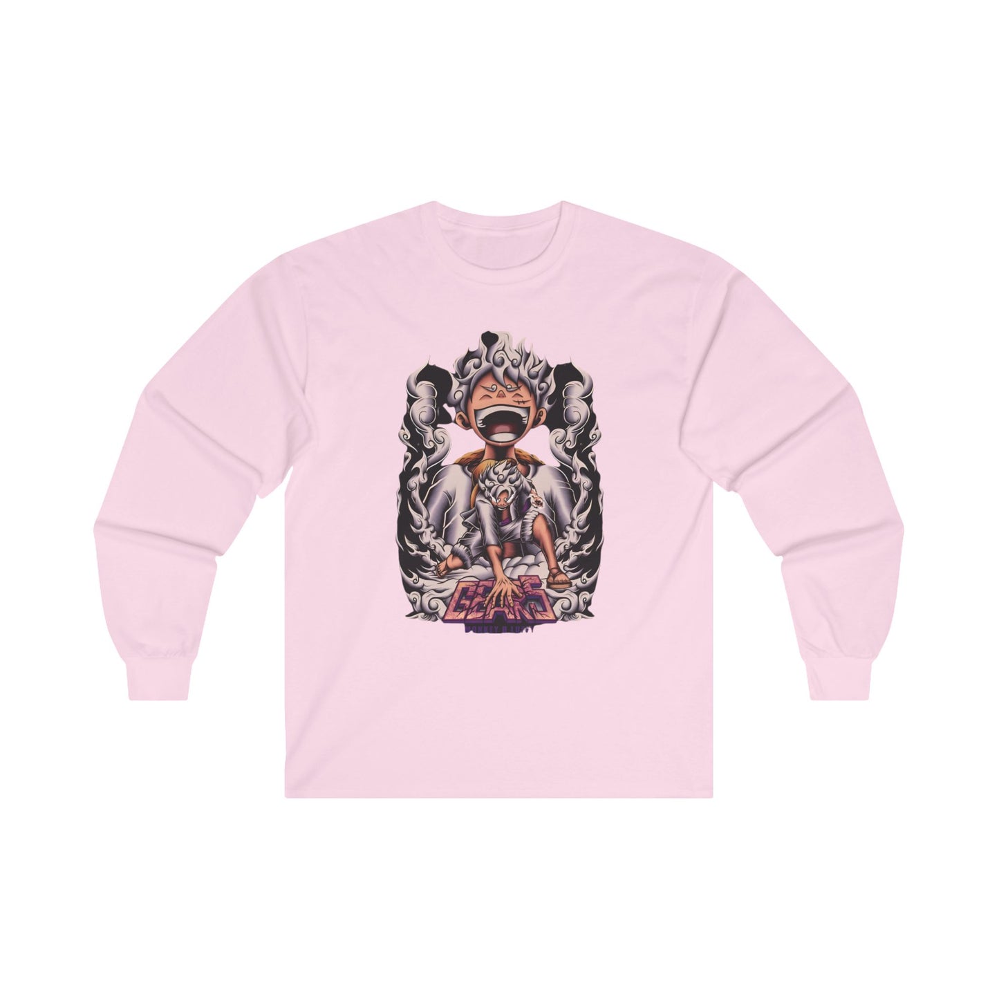 One oiece Long Sleeve T Shirt - BENJAMINS S / Light Pink