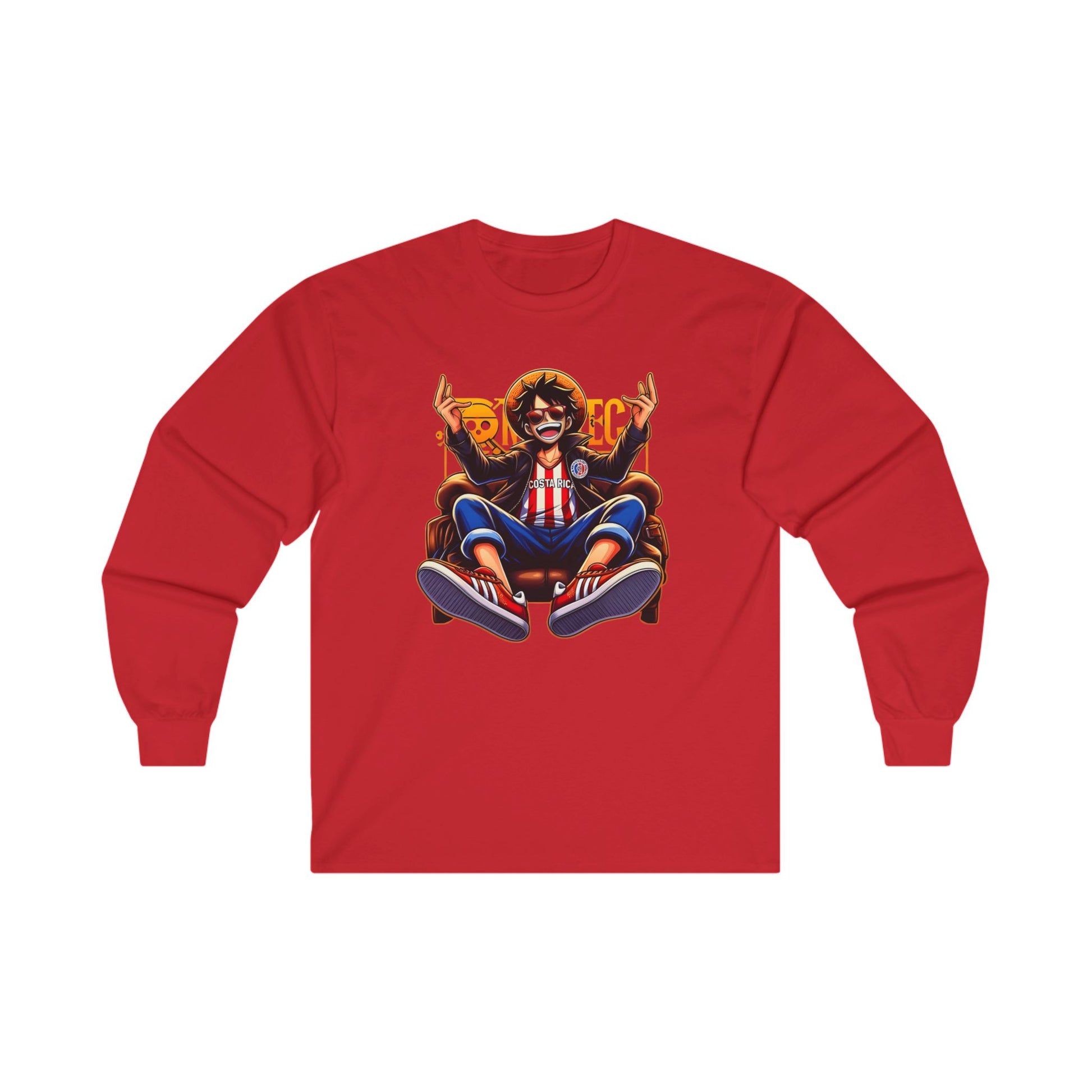 One oiece Long Sleeve T Shirt - BENJAMINS S / Red