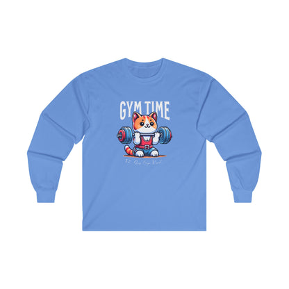 Long Sleeve T Shirt - BENJAMINS S / Carolina Blue