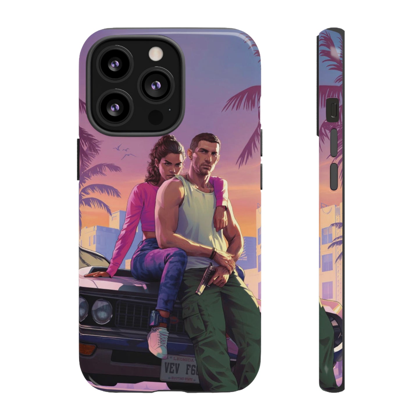 GTA 6 Phone Cover - BENJAMINS iPhone 13 Pro / Glossy