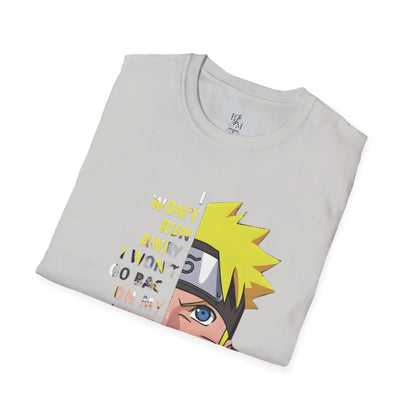 NARUTO Custom Tshirt - BENJAMINS Ice Grey / S