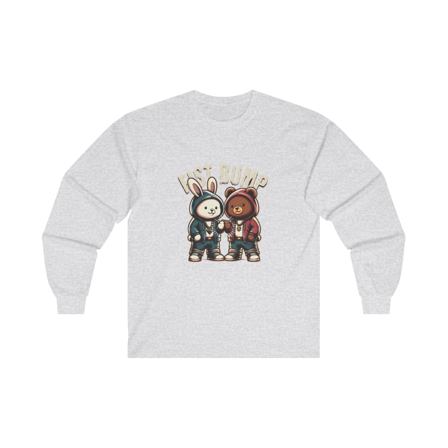 Long Sleeve T Shirt - BENJAMINS S / Ash