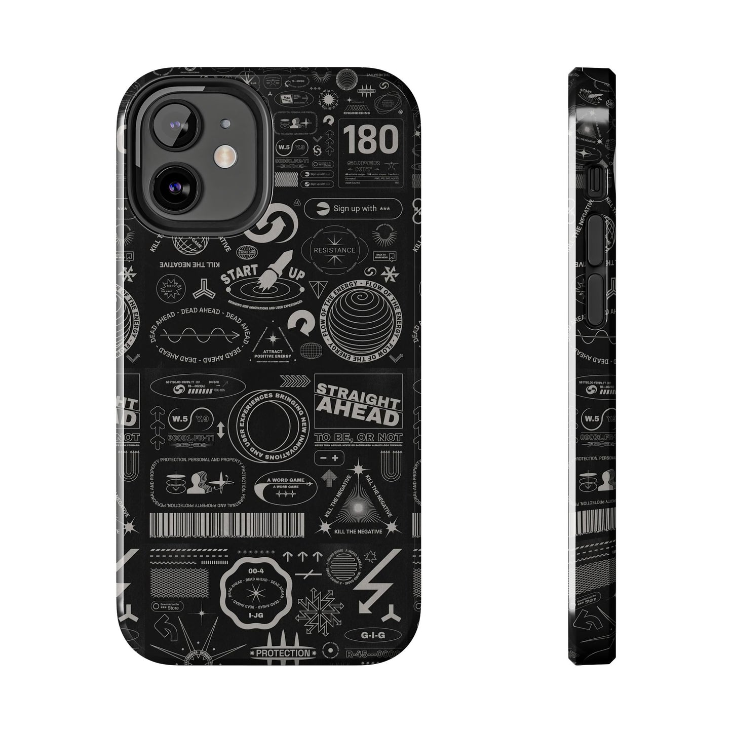 Graphics Text Phone case - BENJAMINS