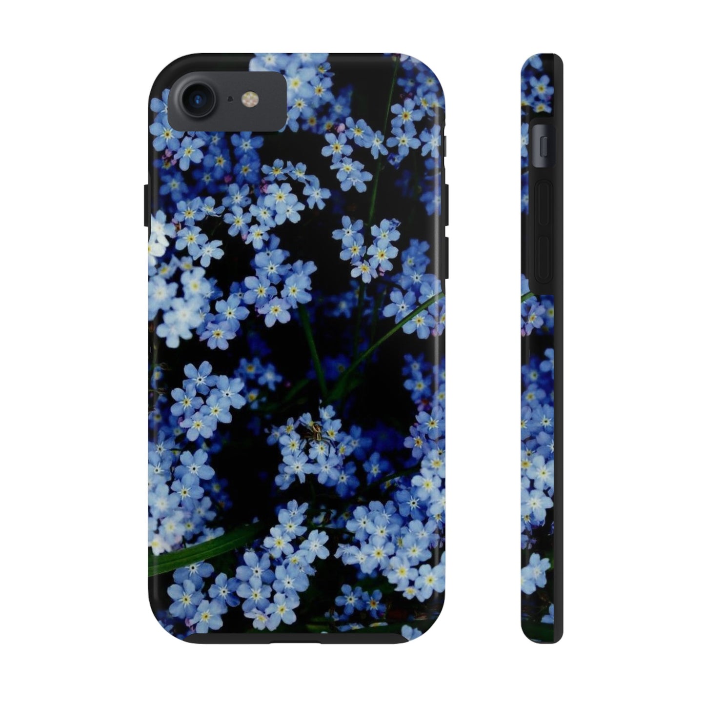 Blue Flower Custom Cover - BENJAMINS iPhone 7, iPhone 8, iPhone SE